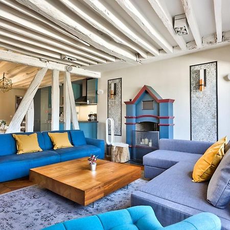 Le Marais Superb Apartment Terrace Paris Free Netflix Ngoại thất bức ảnh