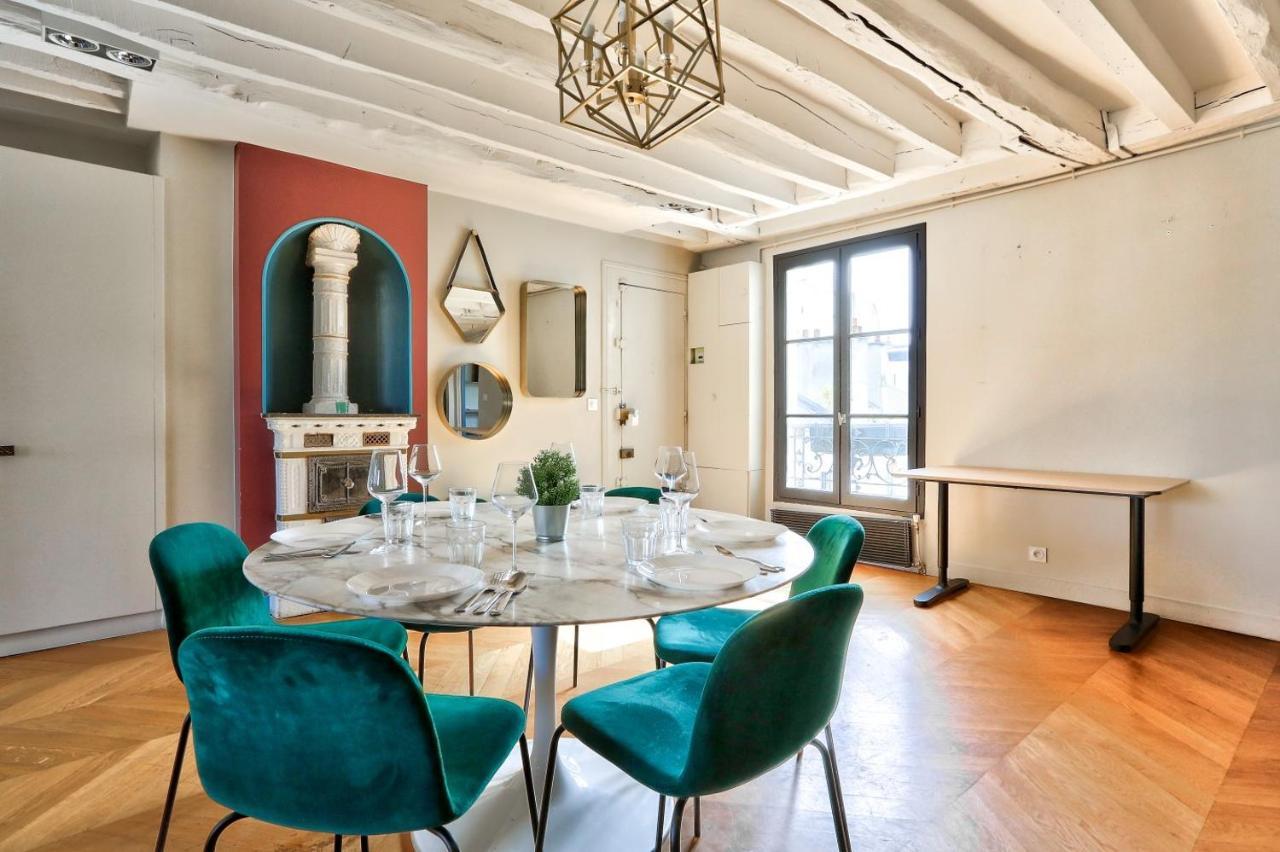 Le Marais Superb Apartment Terrace Paris Free Netflix Ngoại thất bức ảnh