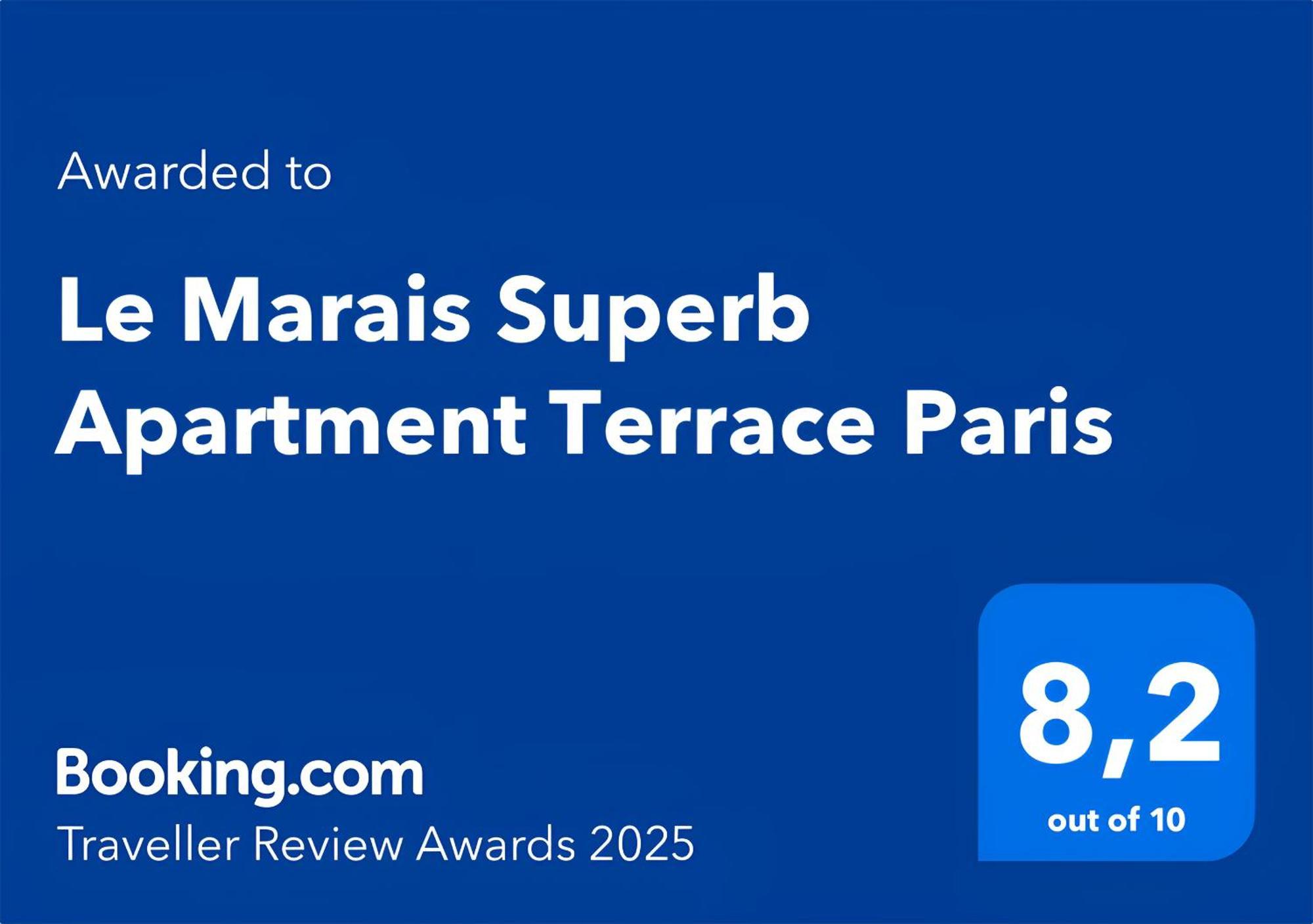 Le Marais Superb Apartment Terrace Paris Free Netflix Ngoại thất bức ảnh