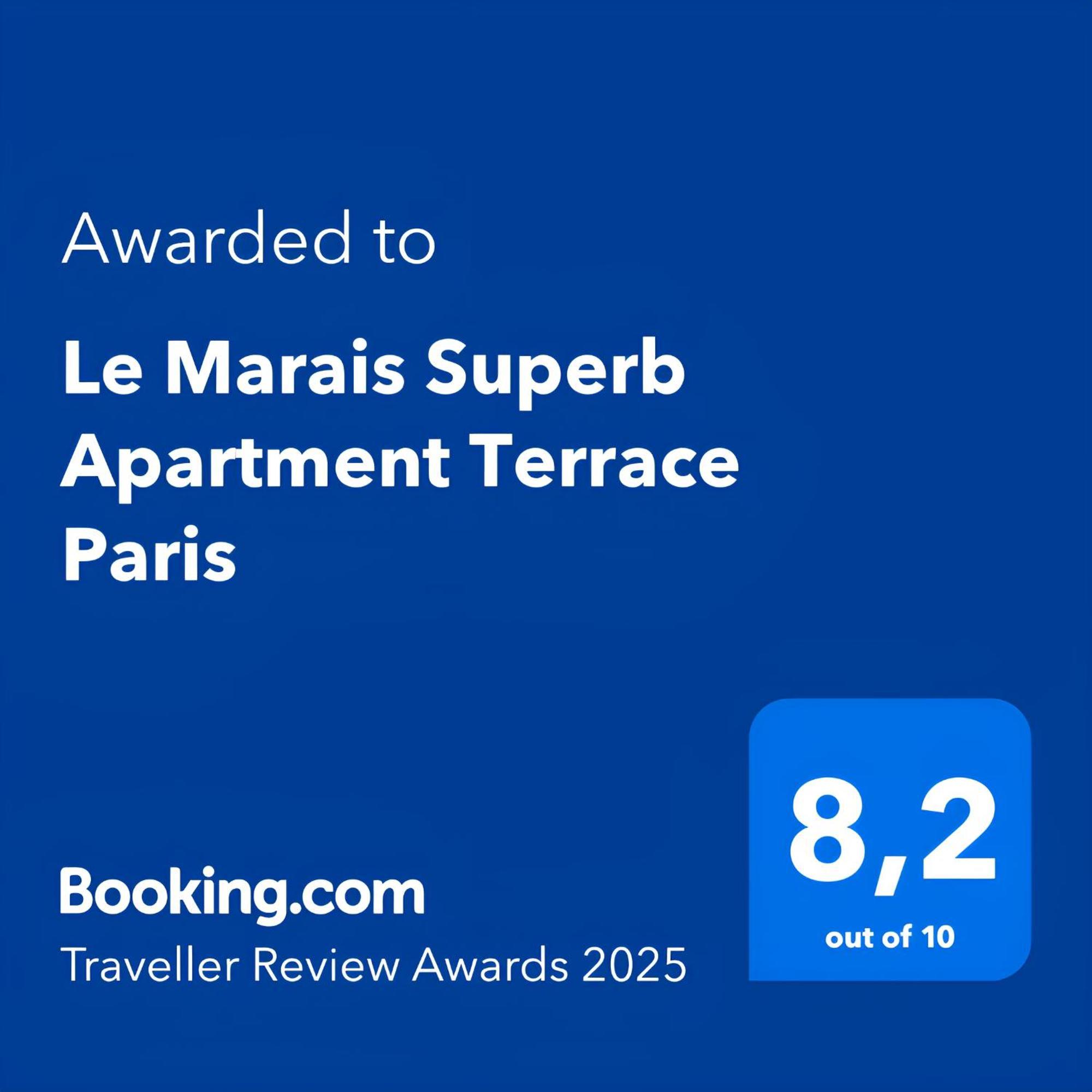 Le Marais Superb Apartment Terrace Paris Free Netflix Ngoại thất bức ảnh